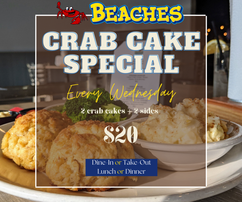 Beaches Crab Cake Special (2)